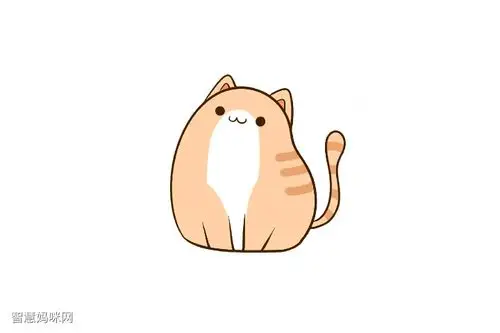 小猫的千姿百态简单小猫简笔画画法教程1