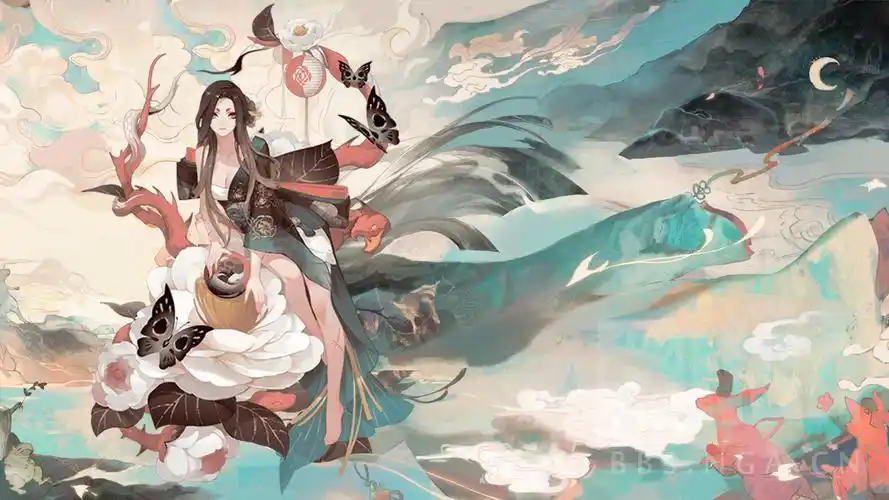 绘卷氵缚骨清姬花合战输入法更有配套壁纸奉上