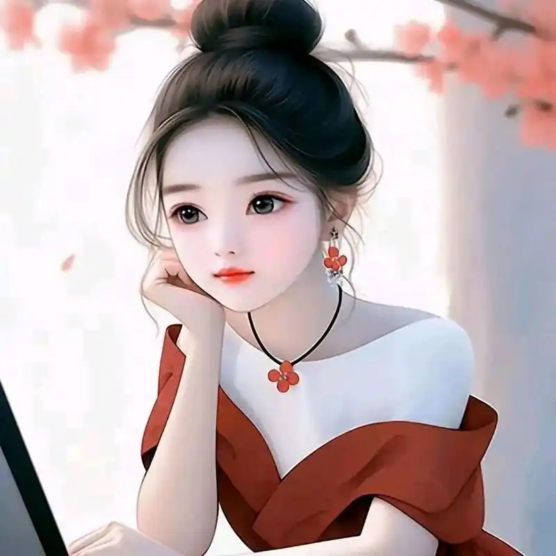 温婉女生头像,看起来就很文静 请试着做一个安静大方的女生