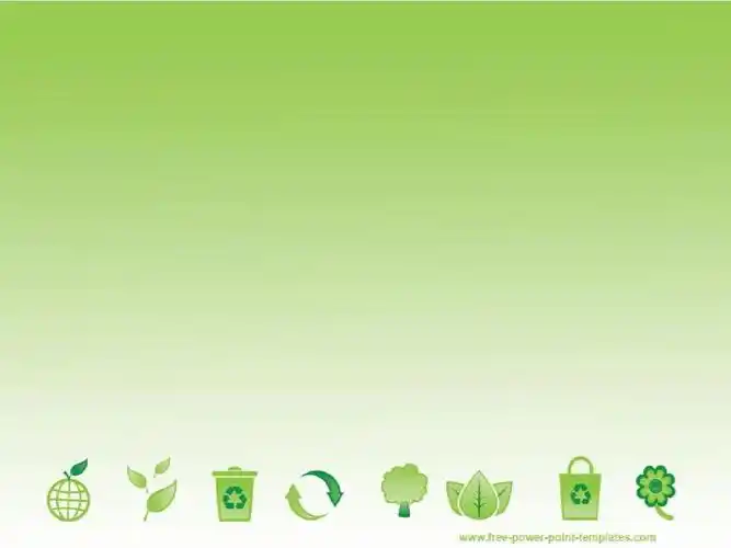 绿色环保ppt模板