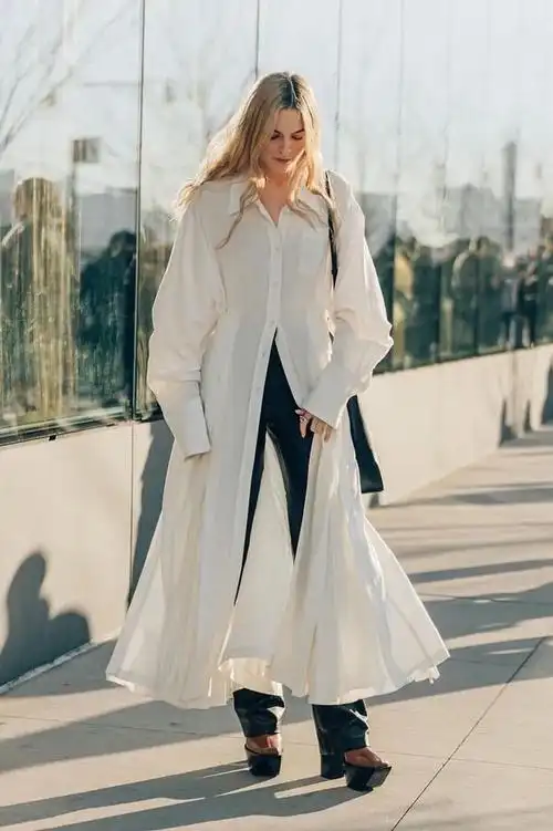 裙子配裤子叠穿更高级