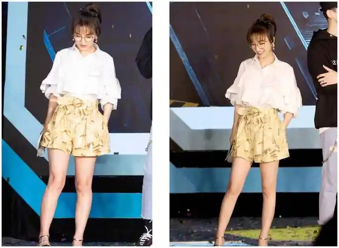 吴昕瘦腿成功后,每一套造型都变得更高级,果然瘦腿如整容!