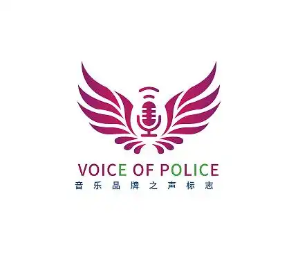 音乐标志麦克风音符logo音乐logo标志设计音乐logo