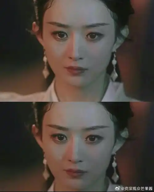 赵丽颖一滴泪的演技##沈璃的一滴泪镜头##与凤行