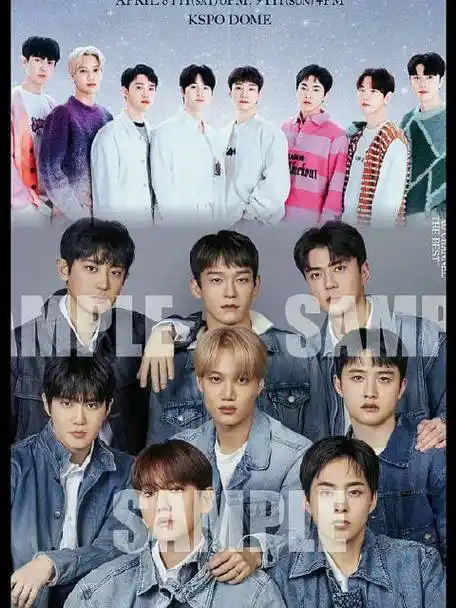 exo见面会完整体海报