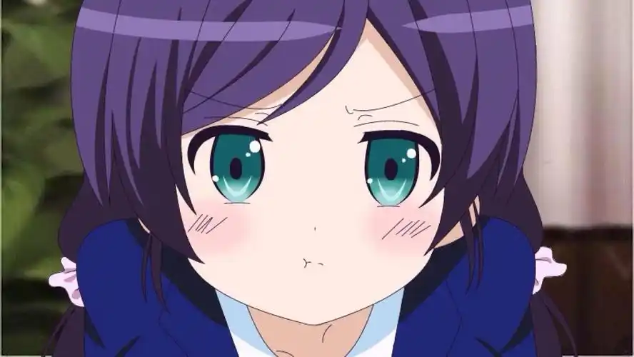 东条希生气嘟嘴卖萌表情