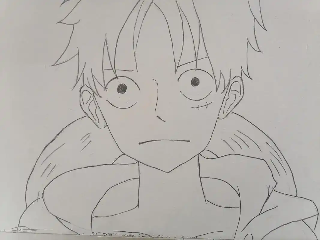 一些线稿#抖音朋友拜大年 #海贼王 #路飞 #手绘 #才艺  - 抖音