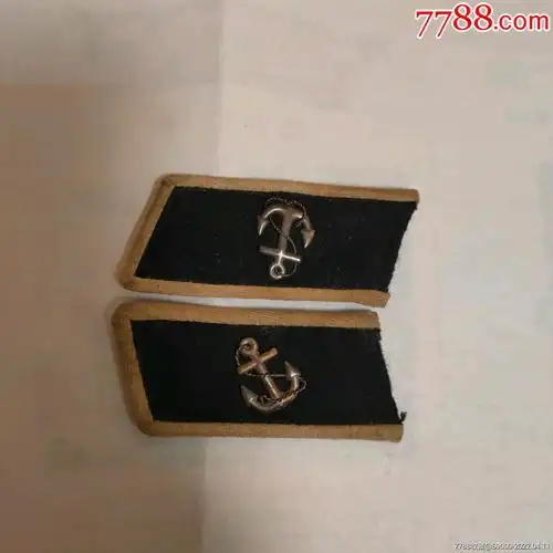 海军领章一对