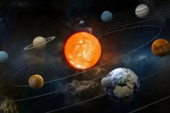 太阳系吓人的真实比例