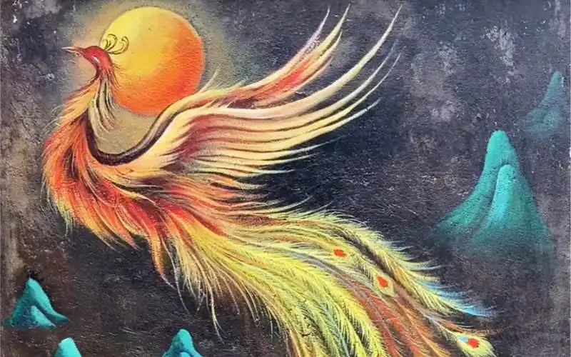 我在画凤凰,这个男的为啥老想着赶我走?