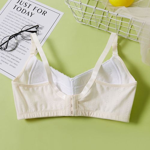 少女17岁胸罩下垂定型发育钢圈内衣纯棉文胸文胸