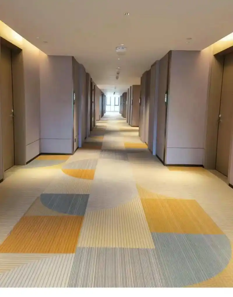 酒店过道客房地毯#酒店装修 #工程案例 #酒店设计师 - 抖音