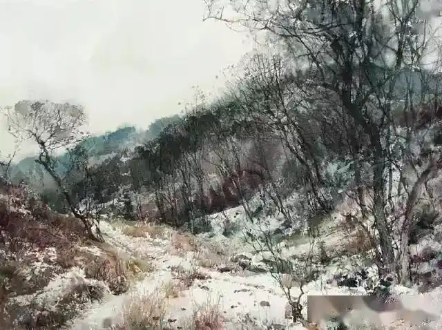 全国美展金奖得主:王绍波水彩画_芥子园