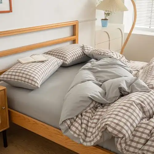 玥茗青麻小棉四件套-时尚空间muji-tj23-02