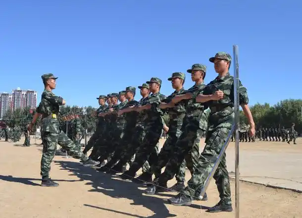 新兵连培养了一群"直线控"