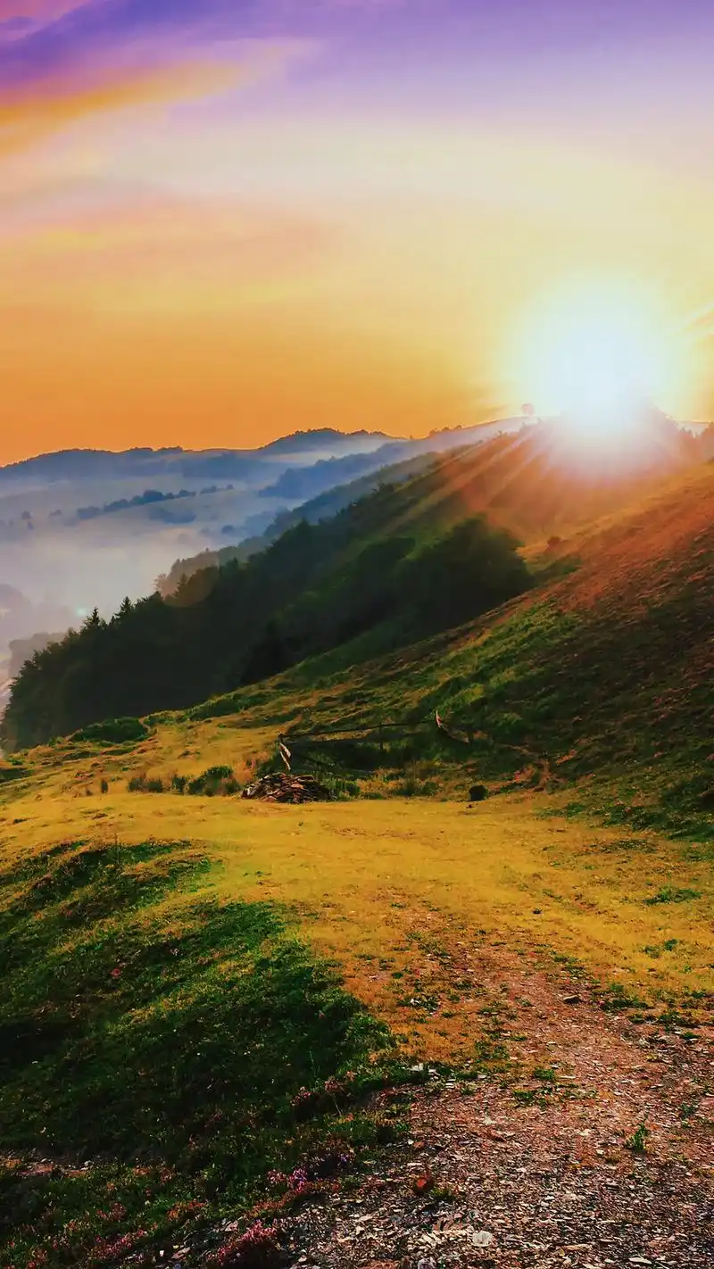 唯美彩虹#想和你看一场日出 #诗与远方 #自然风景 #慢下来 - 抖音