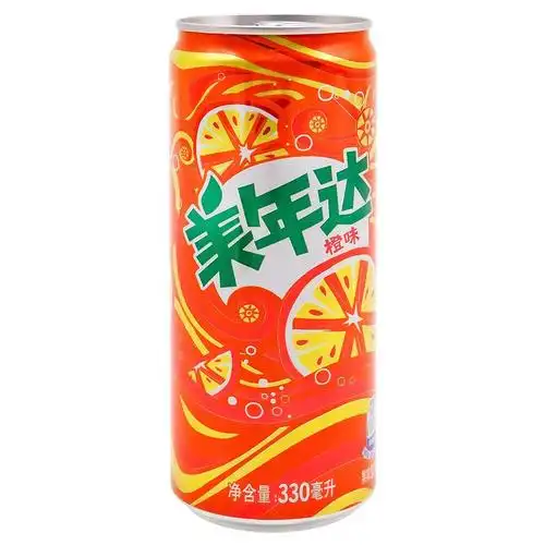 美年达摩登罐橙味330ml24听视频