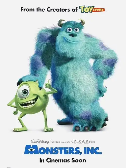 蓝色的毛茸茸的怪物～长毛怪苏利文