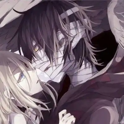 黑暗系情侣头像