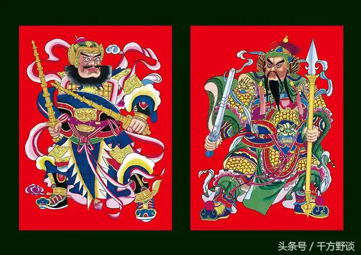 贴(春节大年在即细说中国各地最常见10对门神的正确贴法与人物简介)