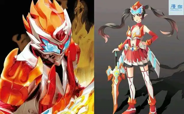 盘点四大最罕见的铠甲勇士娘化形象娘化版战帅铠甲大家见过吗