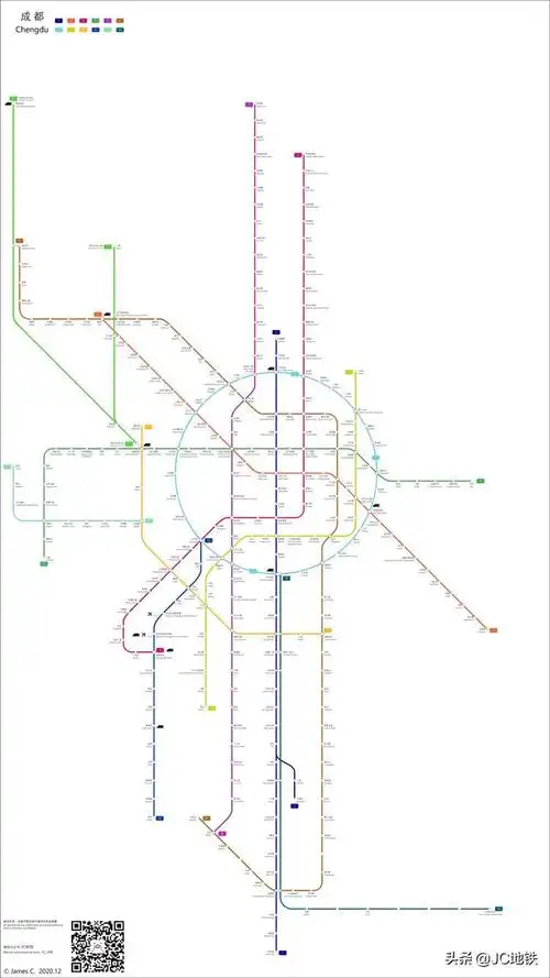 成都地铁线路分布图,成都地铁线路图