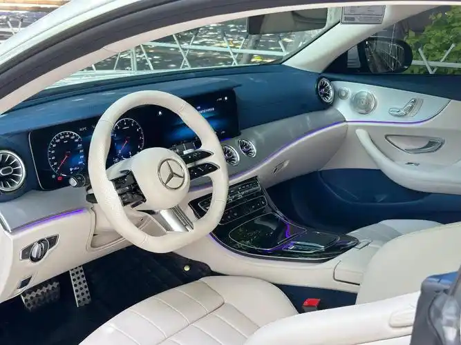出23款奔驰e260轿跑游艇蓝内饰 便宜出_奔驰e级社区_易车社区