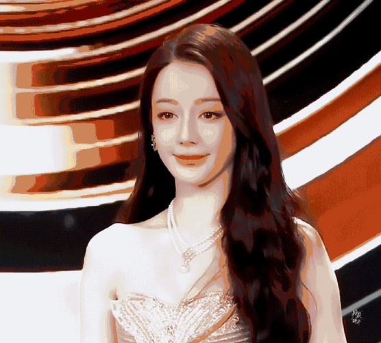 #迪丽热巴亮片高定#