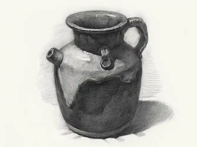 【静物素描】静物素描 单体练习