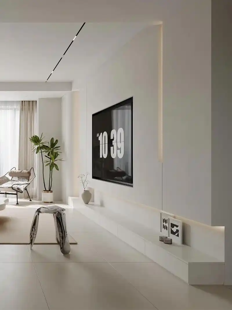 小户型一定要做的奶油极简风装修风格