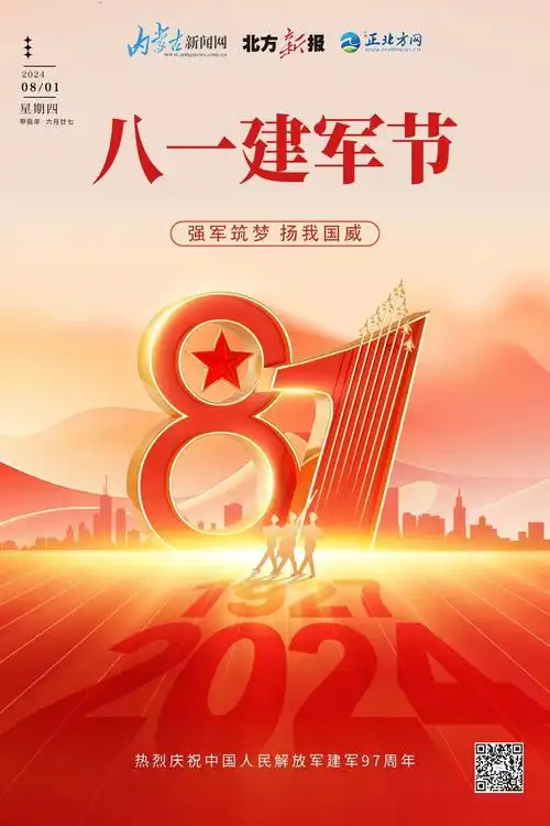 原创海报|八一建军节:强军筑梦 扬我国威
