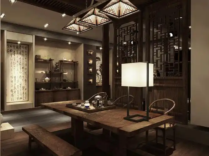 禅意茶室空间设计