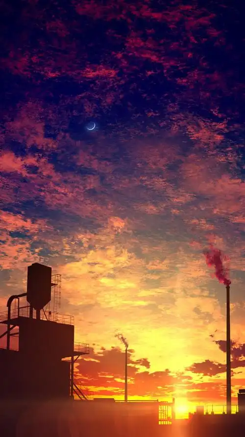 好看唯美的动漫场景高清图片手机壁纸