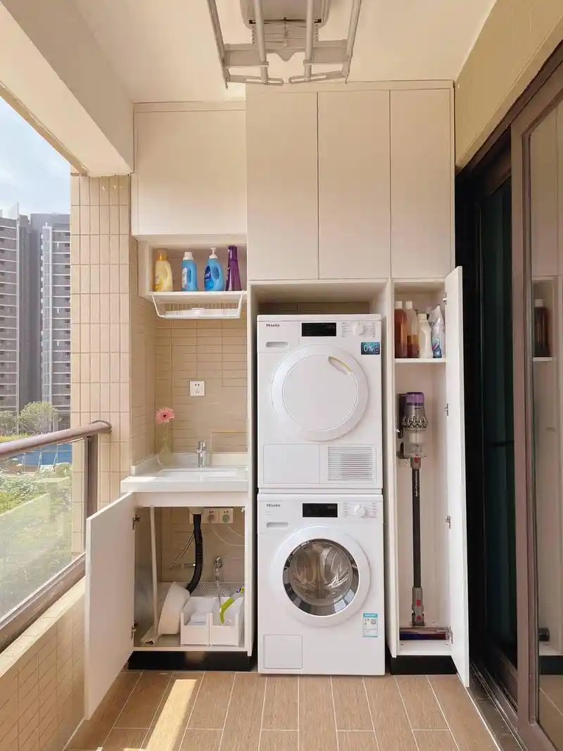 有家,有爱,有阳台!「不锈钢阳台柜」的美学之道