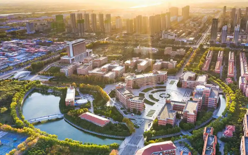 河南理工大学秋季航拍剪辑