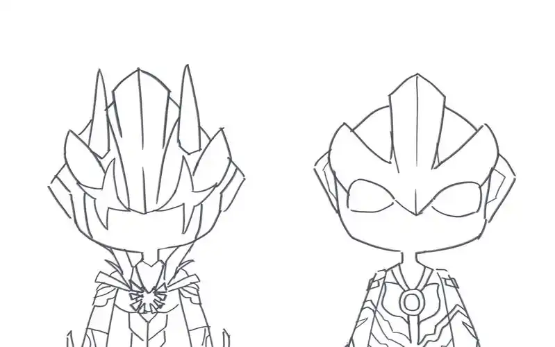 【银河奥特曼手书/路银】ネジ巻き師と太虚鳥(银河十周年)