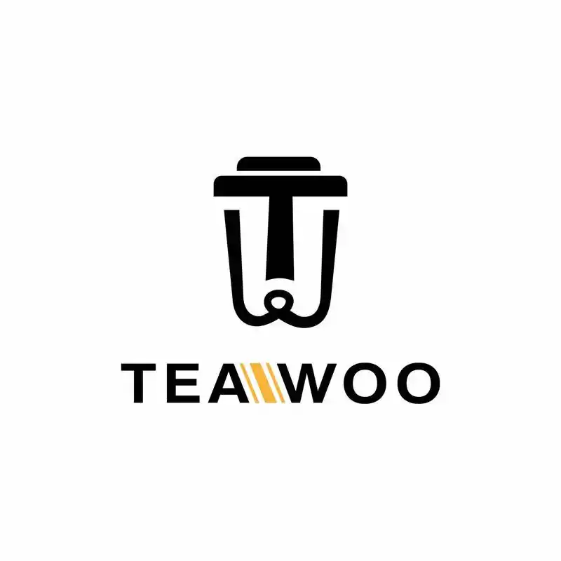 奶茶店logo设计案例分享.#logo 采用首字母tw设计, - 抖音
