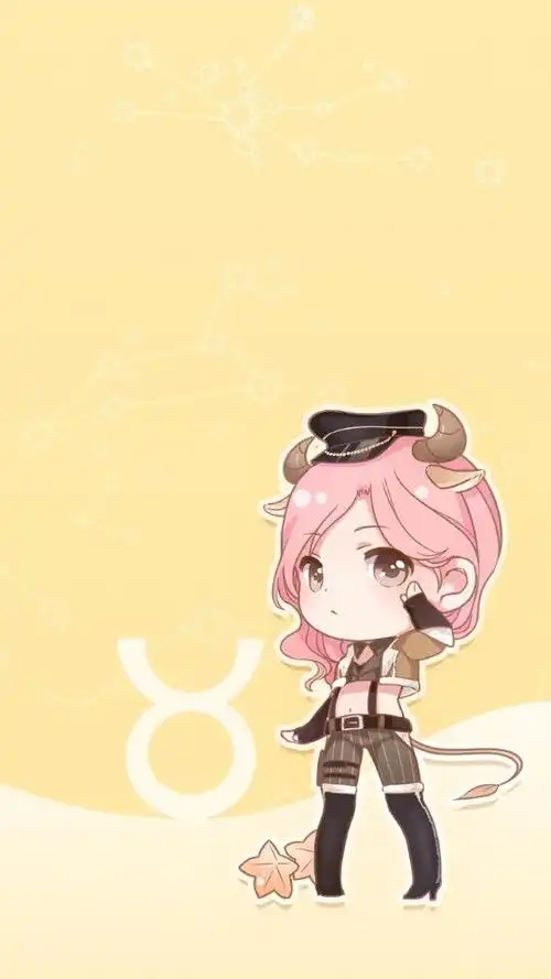 12星座暖暖版_手机壁纸_动漫卡通手机壁纸_我要个性网