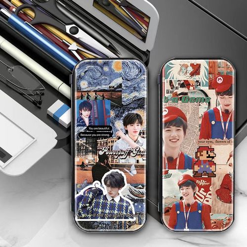 定制时代少年团宋亚轩同款学生文具盒圆珠笔尺子橡皮圆规铅笔袋