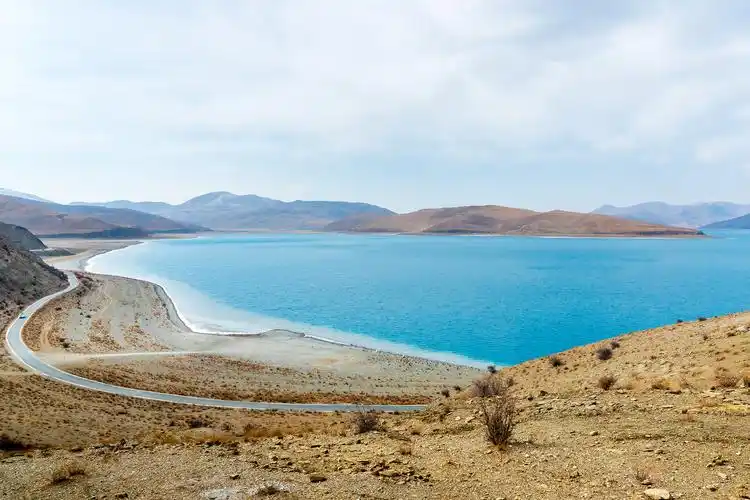 西藏 羊湖_风景_poco摄影,西藏,羊湖,圣湖