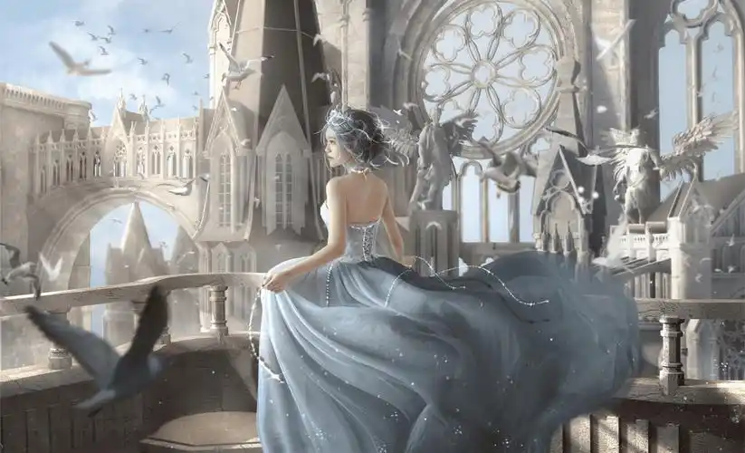 鬼刀冰公主海琴烟cosplay