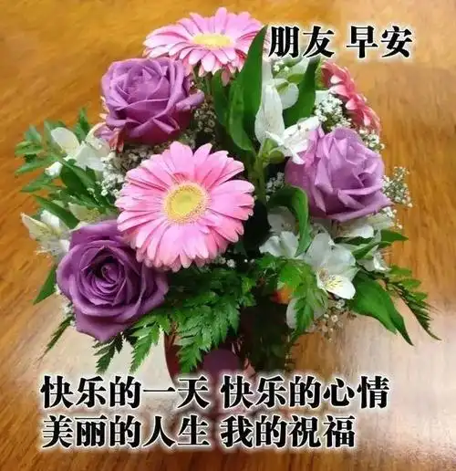 2021最新特别漂亮的早上好图片鲜花带祝福语唯美早安问候祝福图片鲜花