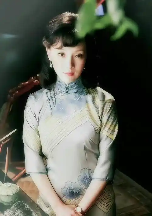 "旗袍皇后"陈数——岁月从不败美人.