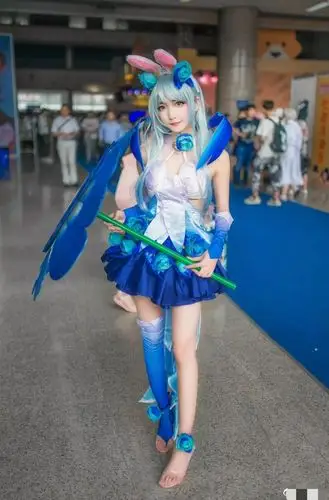 cos|精致小姐姐王者荣耀肉装公孙离cos!