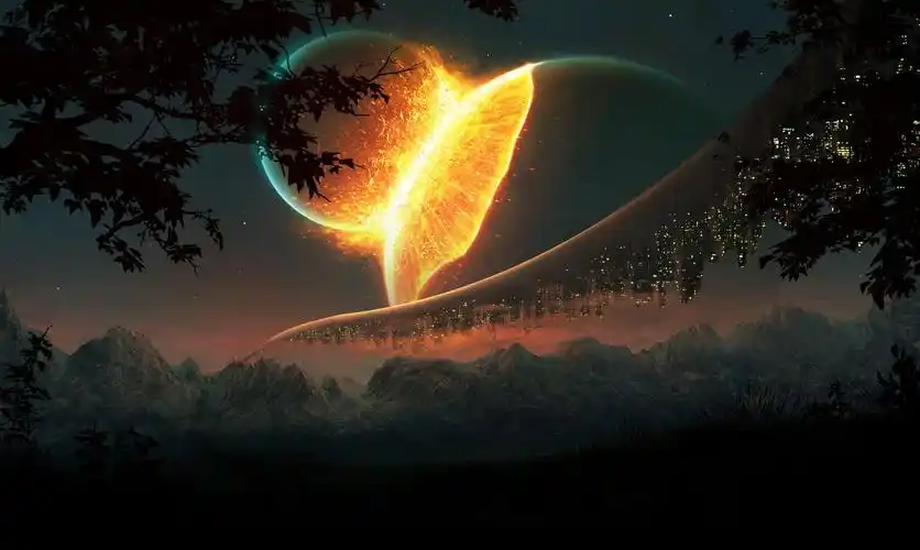 唯美科幻小说构想图 震撼行星壁纸