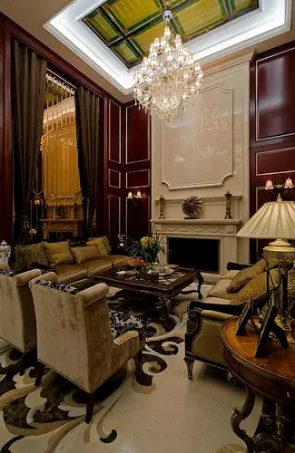 好看的装饰装修 素材模板下载,本次装饰装修 作品主题是 豪华客厅背景