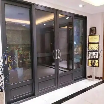 70外开门铝合金门 断桥铝合金外开门 厂家定制 断桥铝门