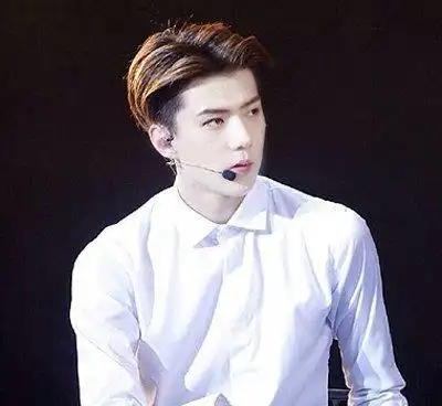 男生时尚分头发型 男生中分发型图片