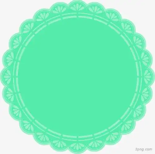 绿色创意圆形设计婚礼