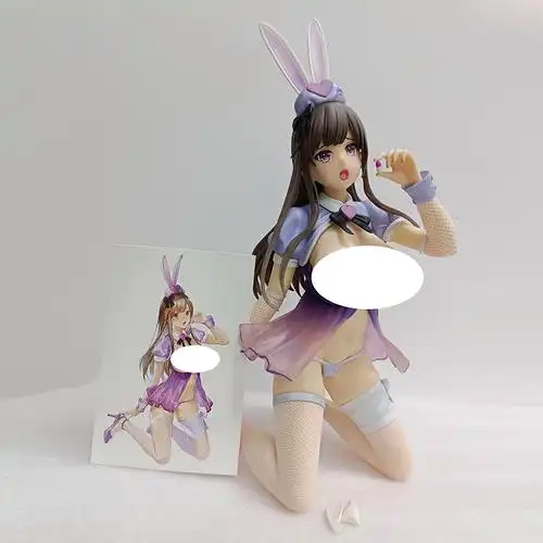 那须百合奈兔女郎手办护士软体白丝二次元美少女手办